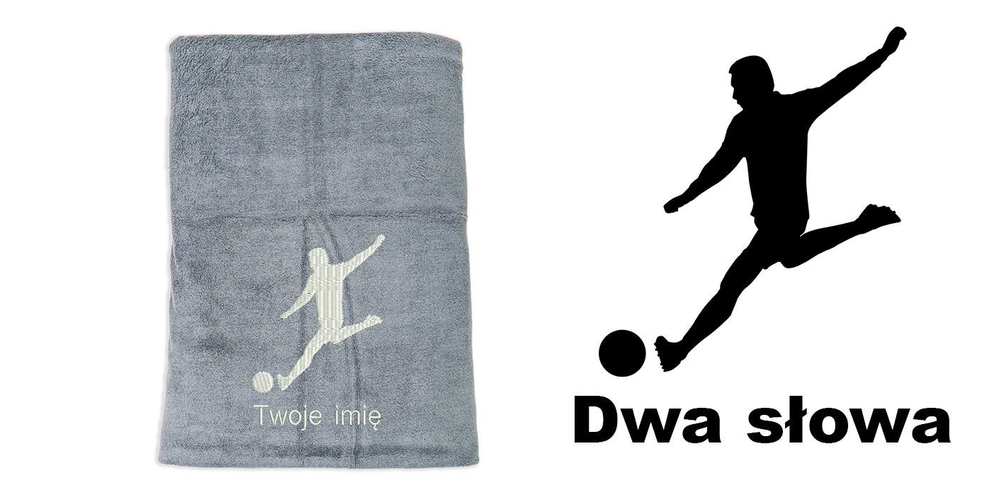 ręcznik szybkoschnący z mikrofibry dla piłkarza